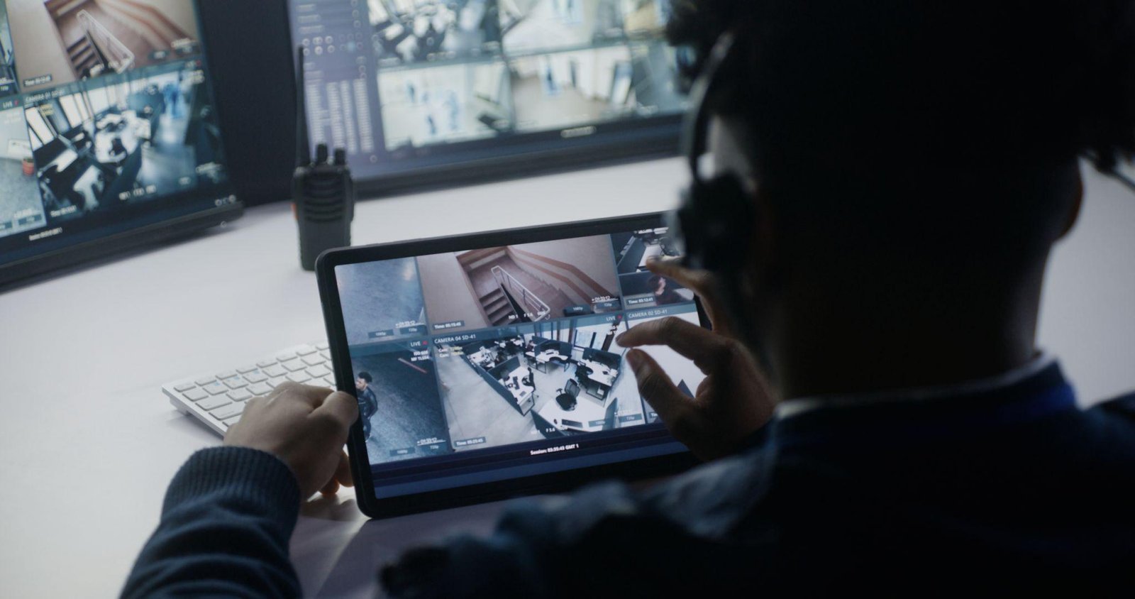 Professionnelle souriante